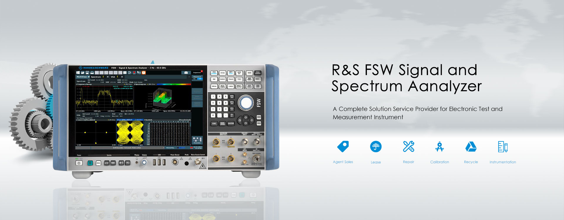 중국 R&S FSW 신호 및 스펙트럼 분석기